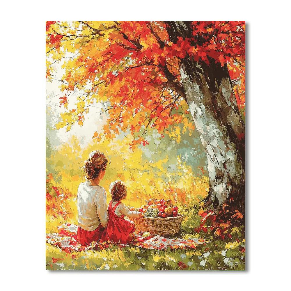 Afternoon Picnic Joy Paint By Numbers