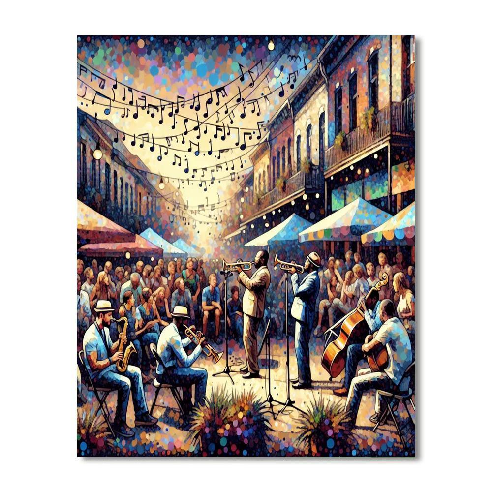 Festival Internacional De Jazz - Venezuela Paint By Color