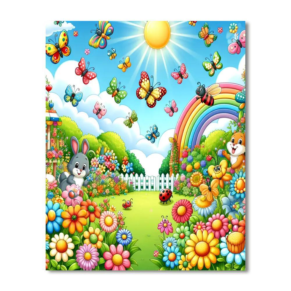 Fabulous Garden Party Paint By Numbers Kits