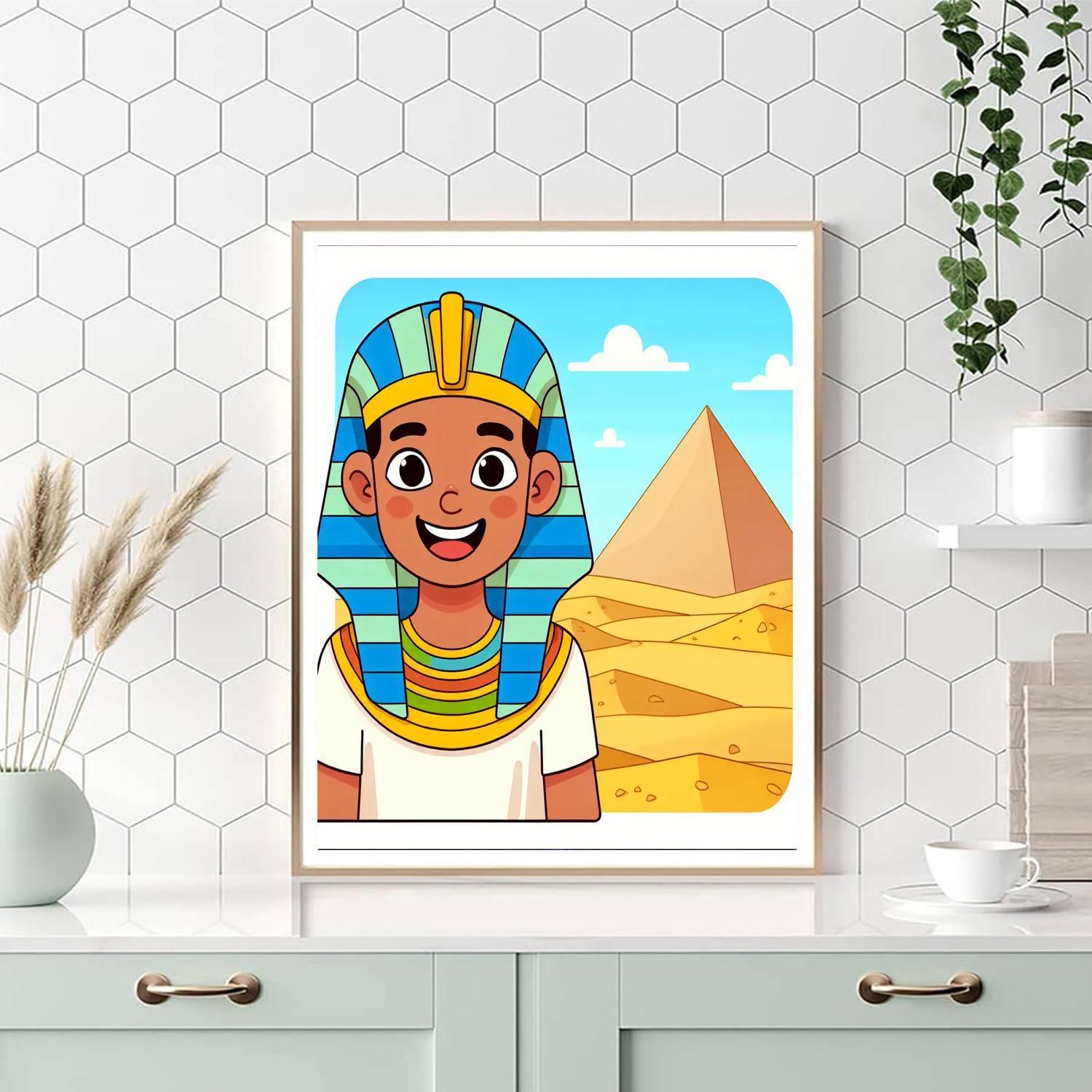 Ancient Egyptian Journey Paint By Numbers Kits