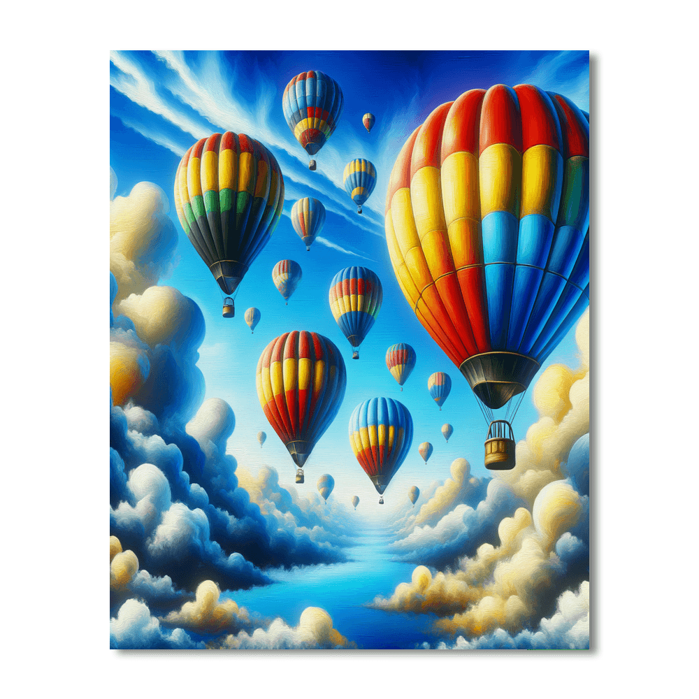 Dreamy Sky Voyage Numbered Painting Kits