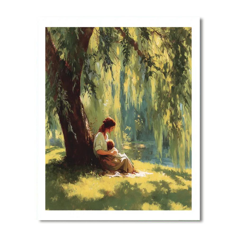 Cradle Of Nature's Love Paint By Number