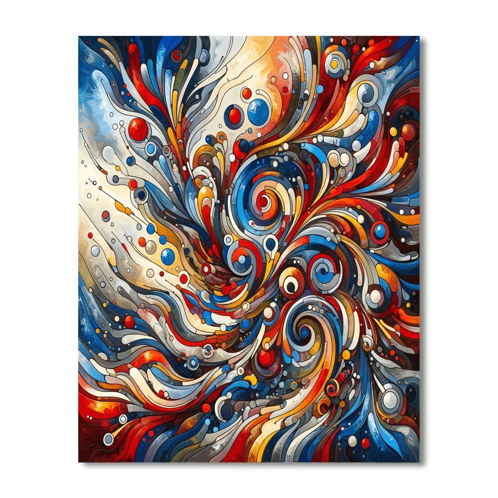 A Splash Of Colors Paint By Number
