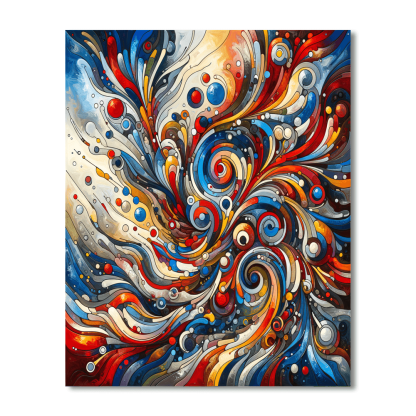 A Splash Of Colors Paint By Number