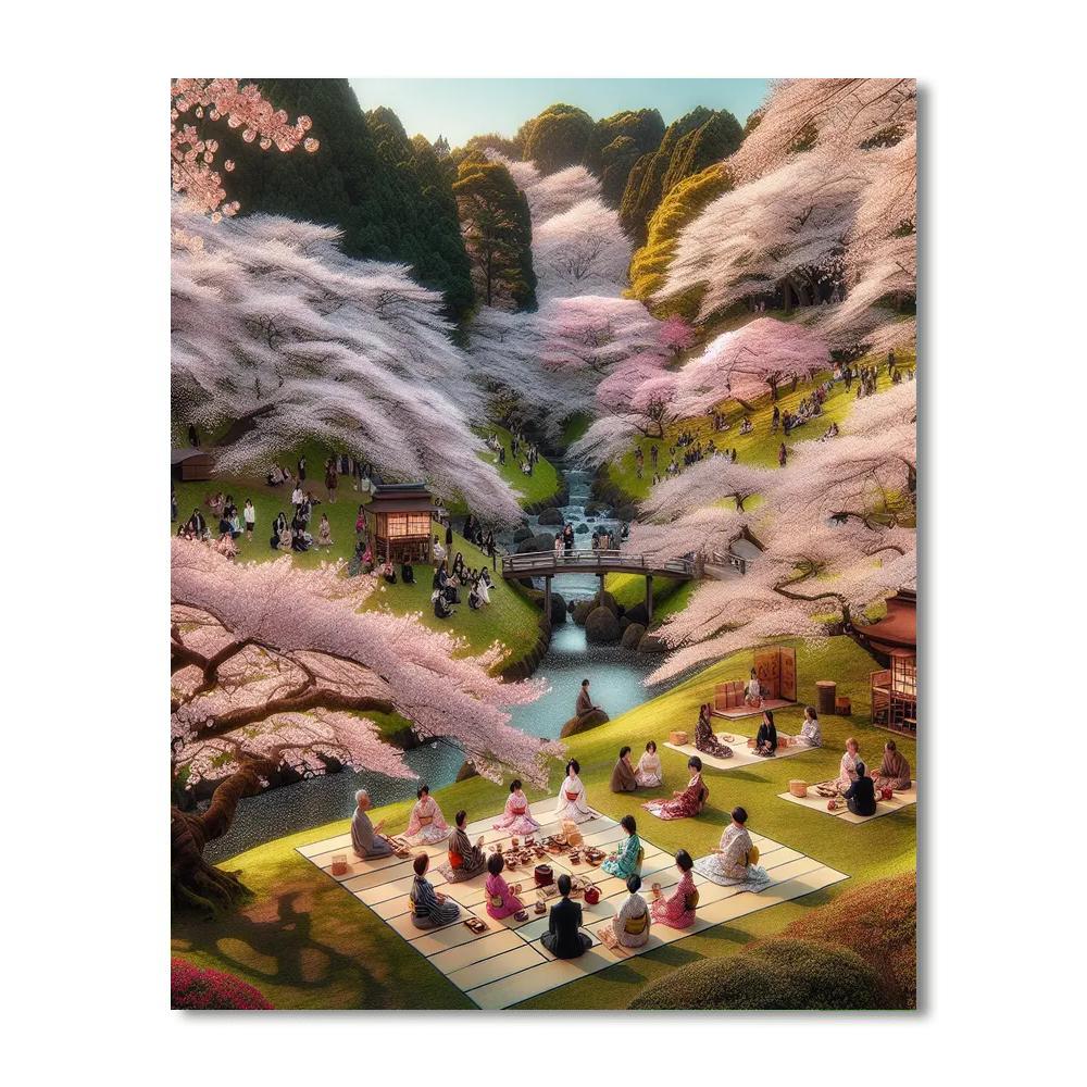 Haru No Kaze Festival - Japan Paint By Numbers Kits