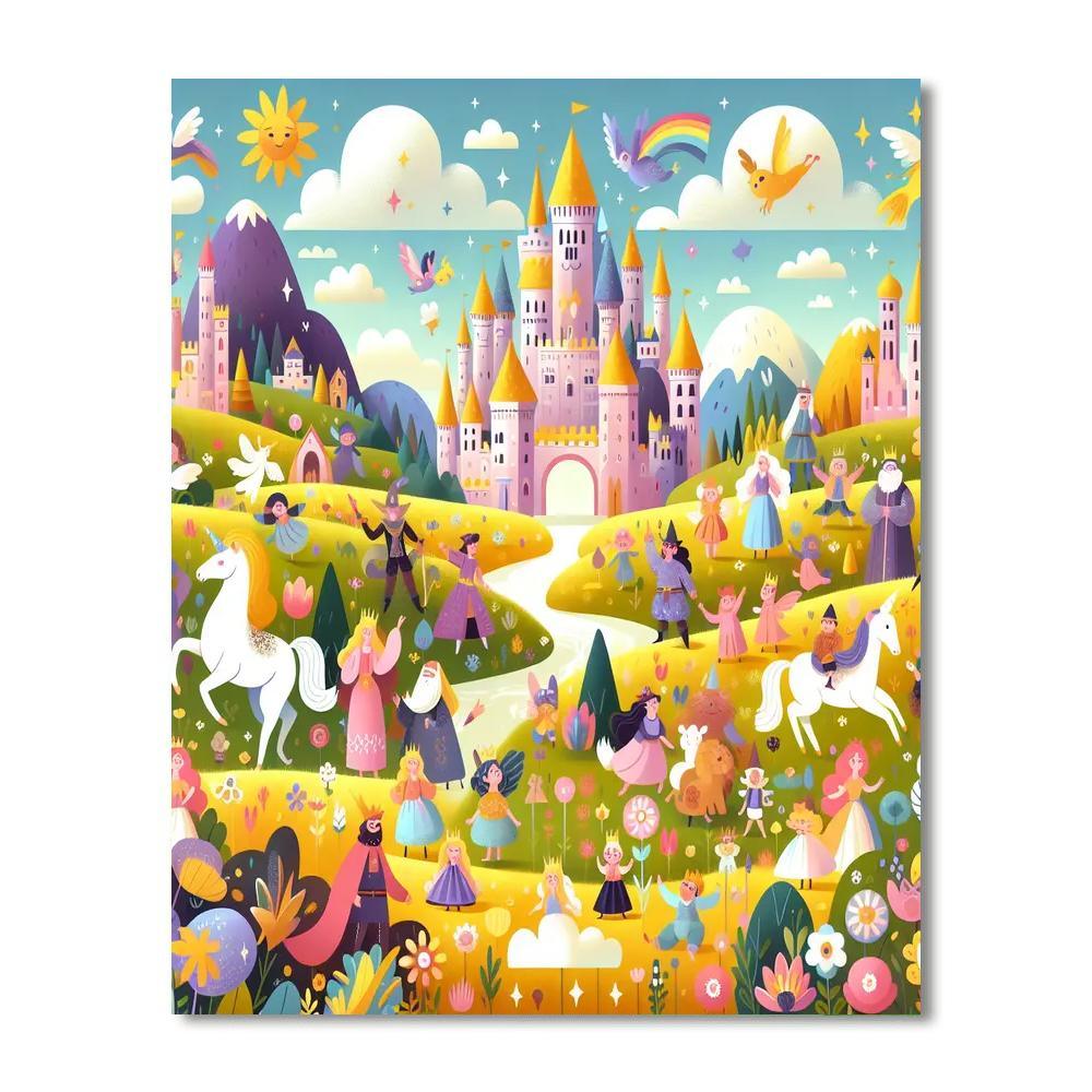 Fantasy Adventures Await Paint By Numbers Kits