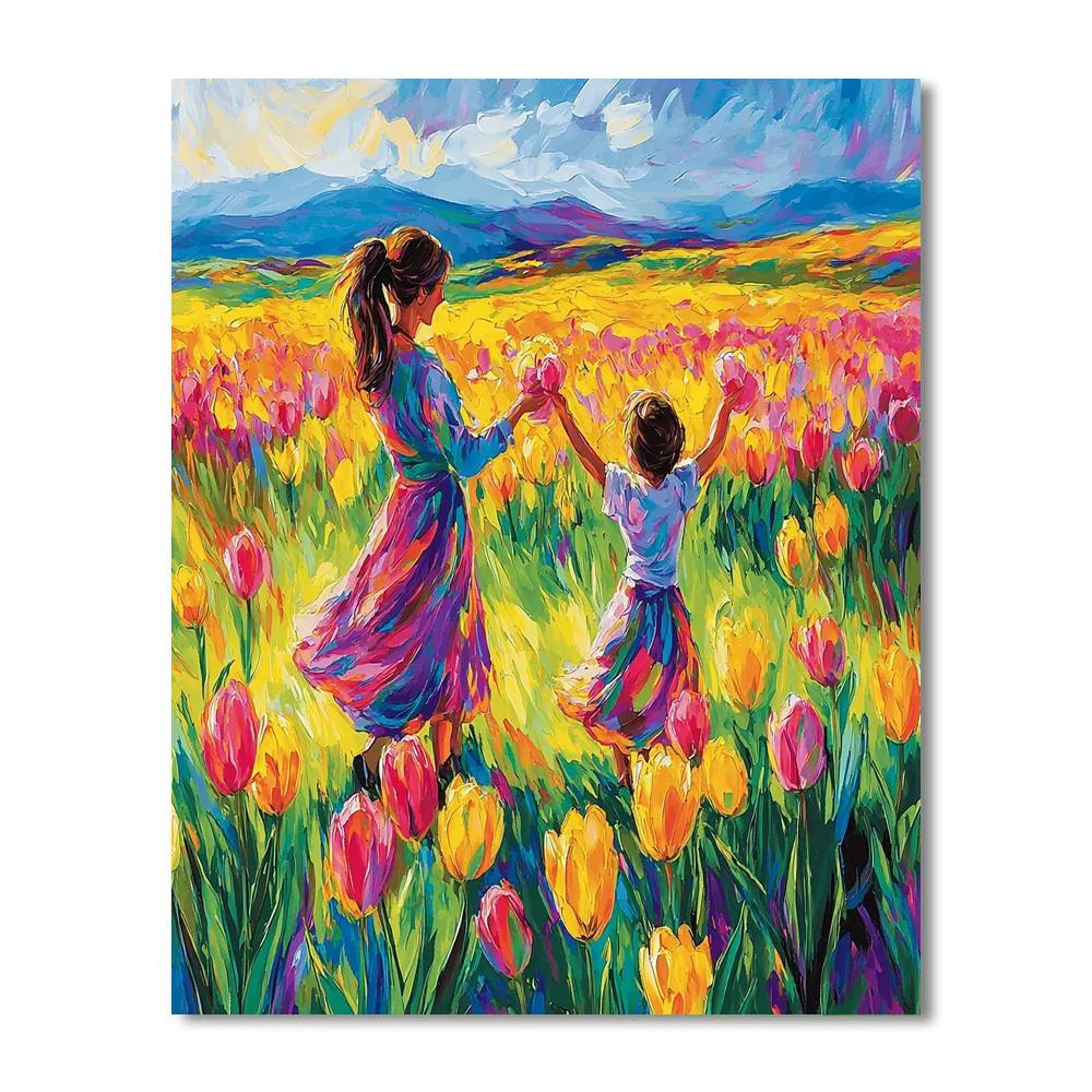 Spring’s Song Number Painting
