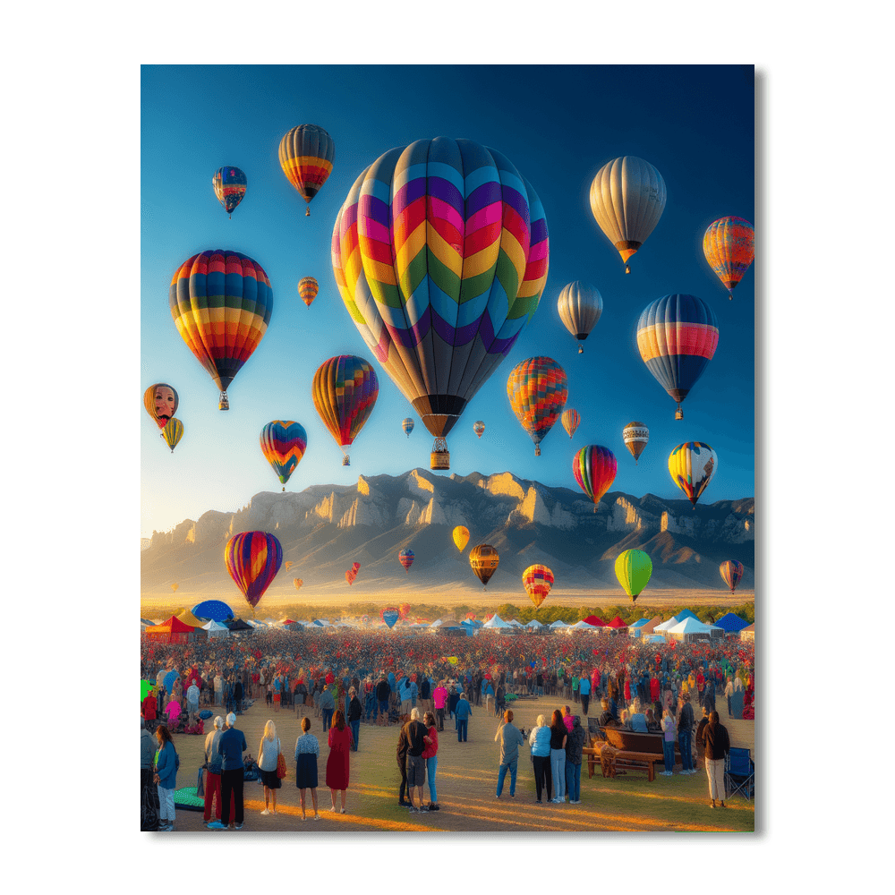 International Balloon Fiesta - United States Numbered Painting Kits