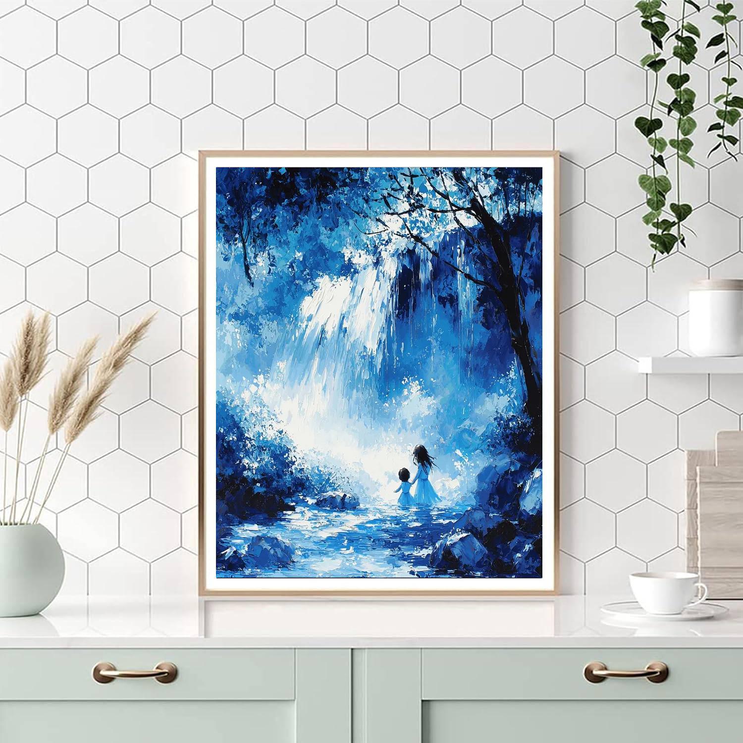 Endless Love Cascade Number Painting