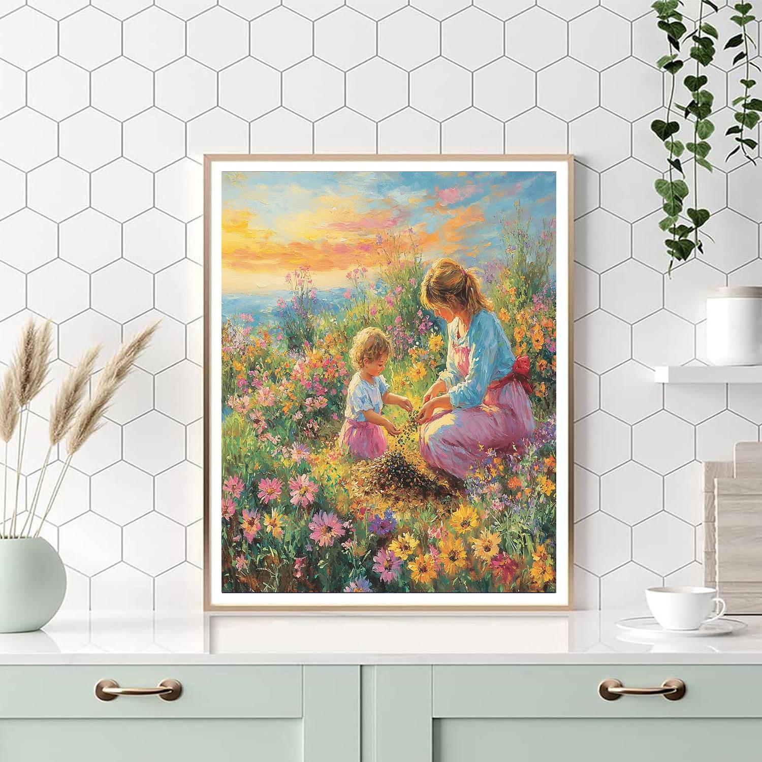 A Mother’s Garden Of Love Paint By Numbers Art