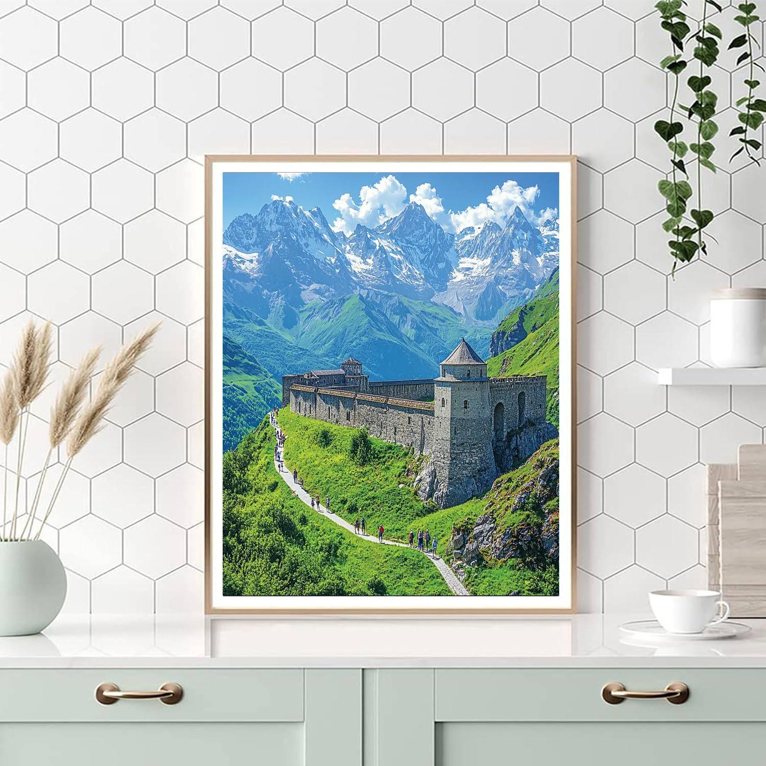 Forte Di Fenestrelle Painting Number Kit