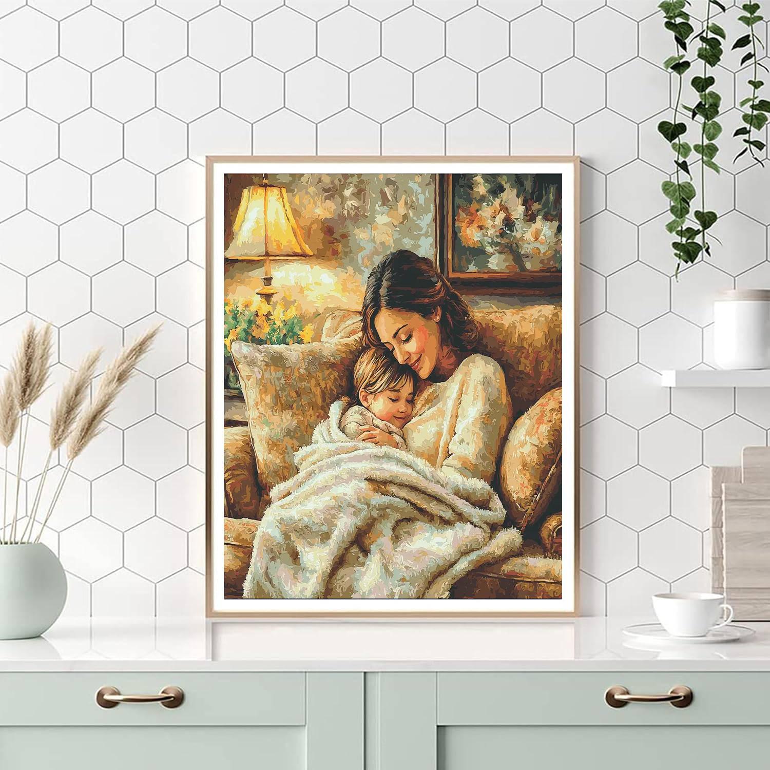 Tender Moments Together Paint By Numbers Kits