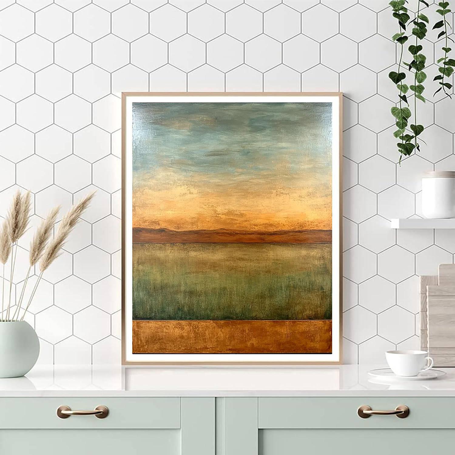 Mark Rothko Inspired Meditative Depths  Numbered Painting Kits