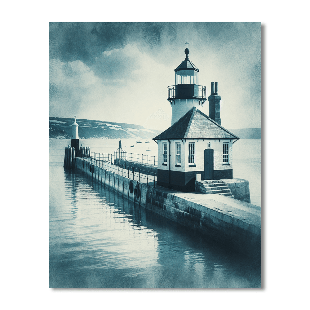 Classic Lighthouse Serenity Paint By Numbers Kits