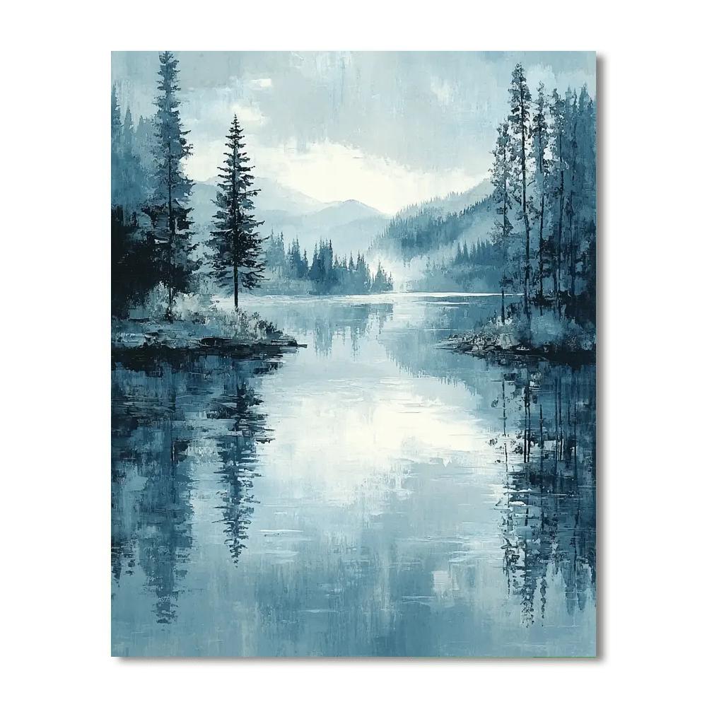 Edgar Degas Inspired Soft Reflections  Paint By Numbers Kits