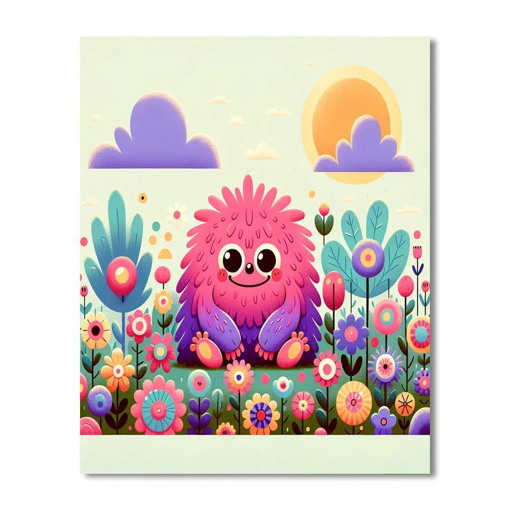 Jolly Monster Paint By Numbers Kits