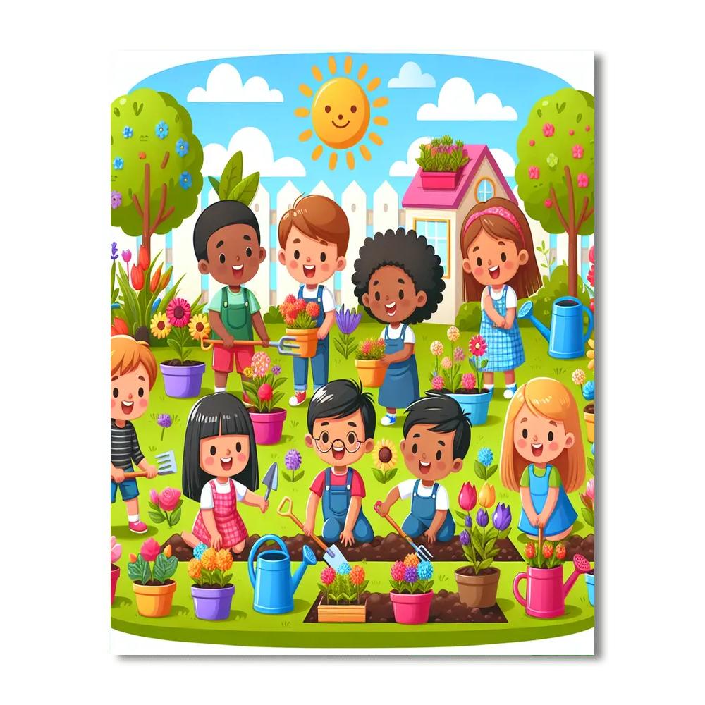 Creative Garden Explorers Paint By Numbers