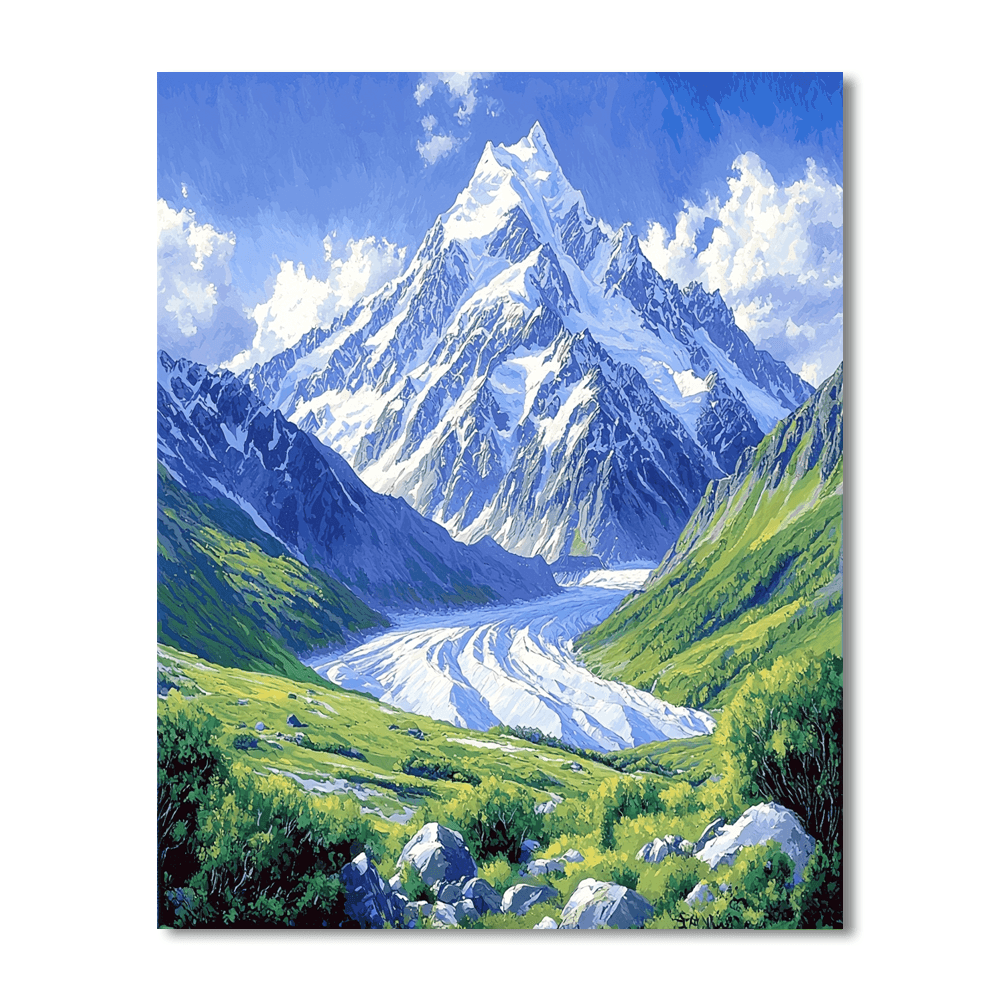 Aoraki / Mount Cook Paint By Numbers Kits