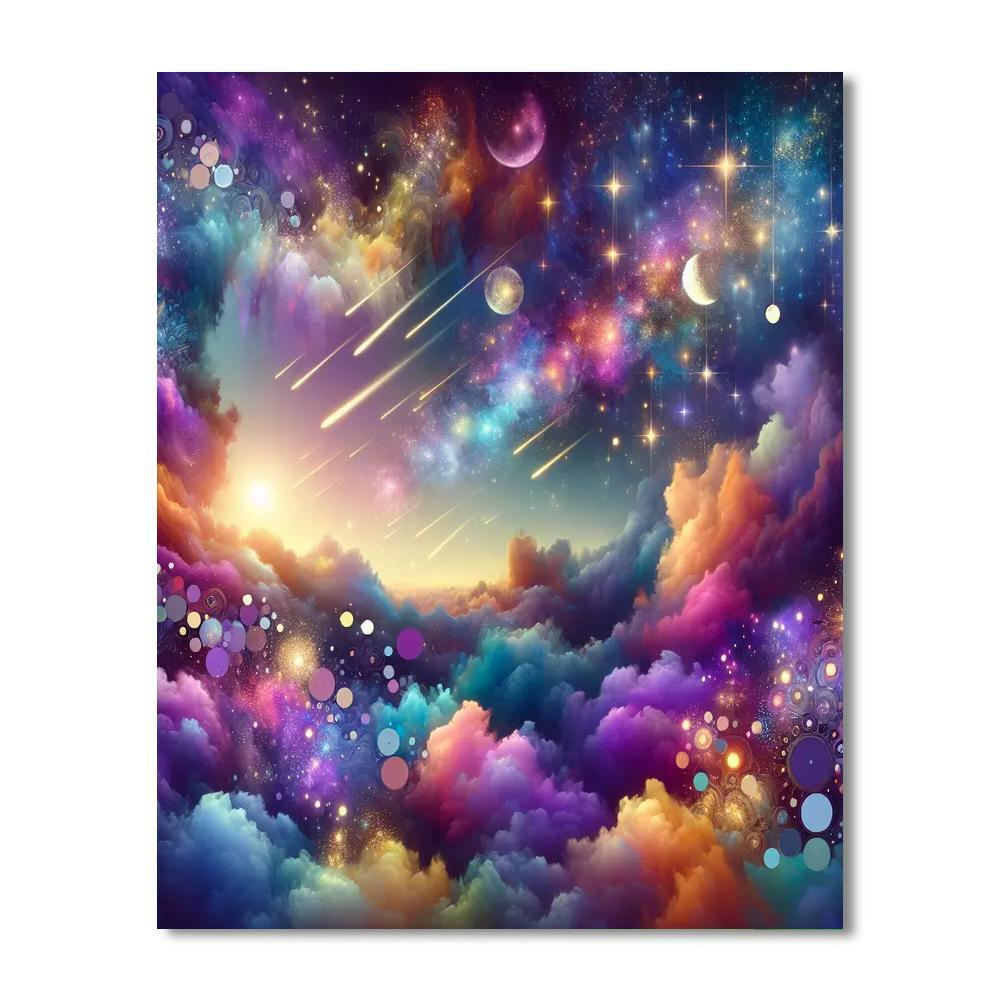 Celestial Fantasy Realm Numbered Painting Kits