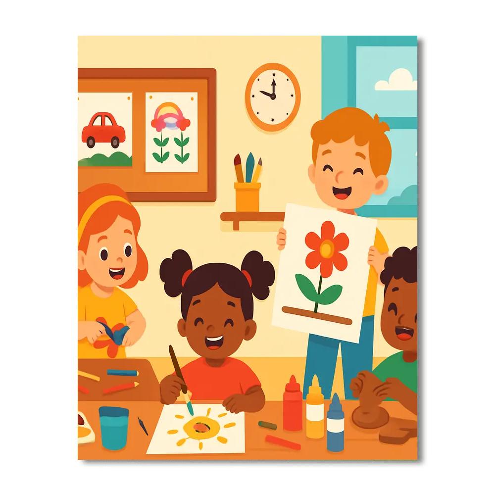 Creative Classroom Adventures Paint By Number