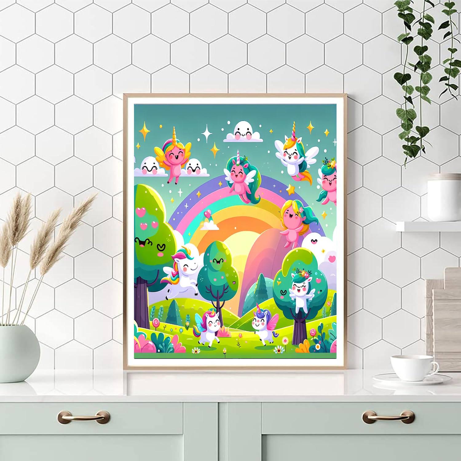 My Magical World Number Painting