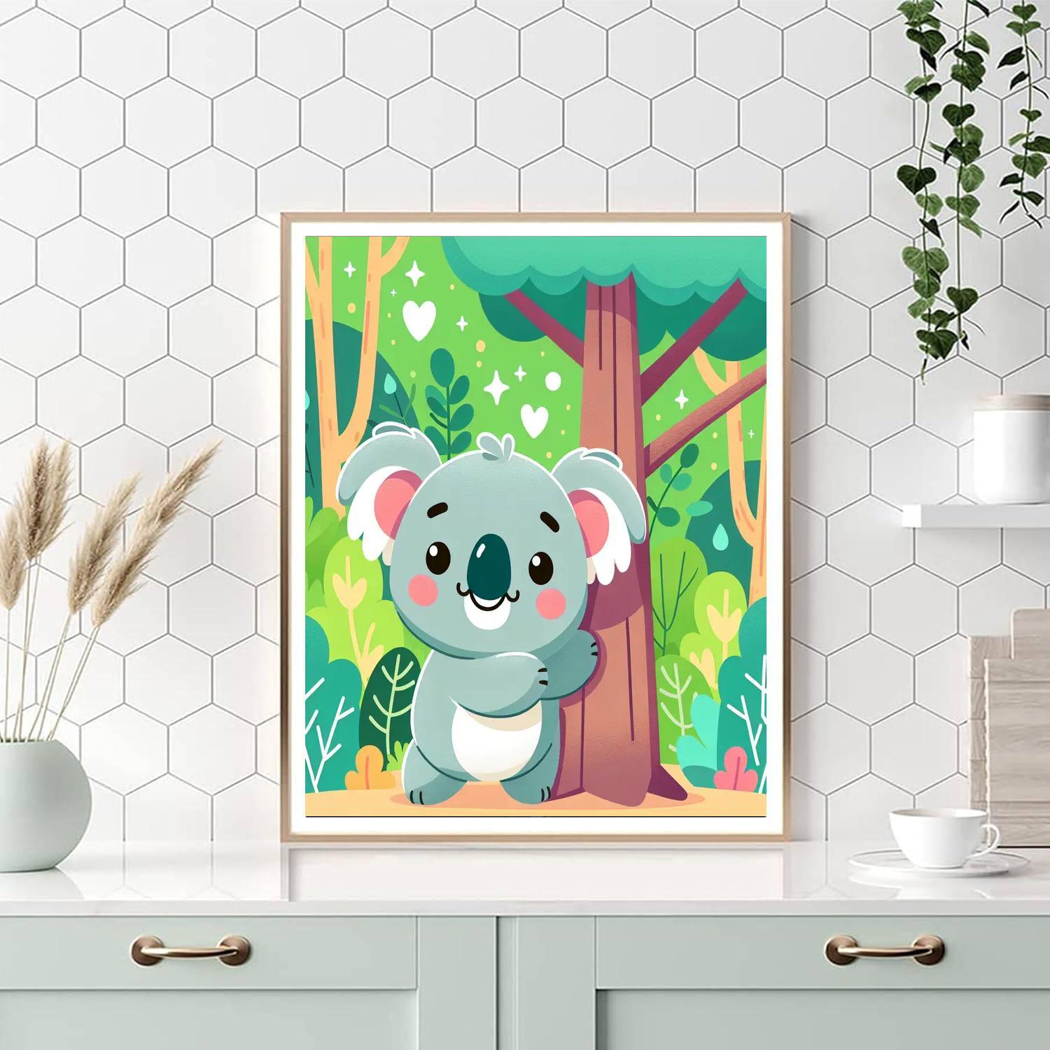 Cuddly Koala Kingdom Paint By Numbers Kits