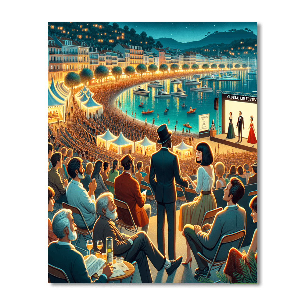 The Busan International Film Festival - Busan, South Korea Paint By Color