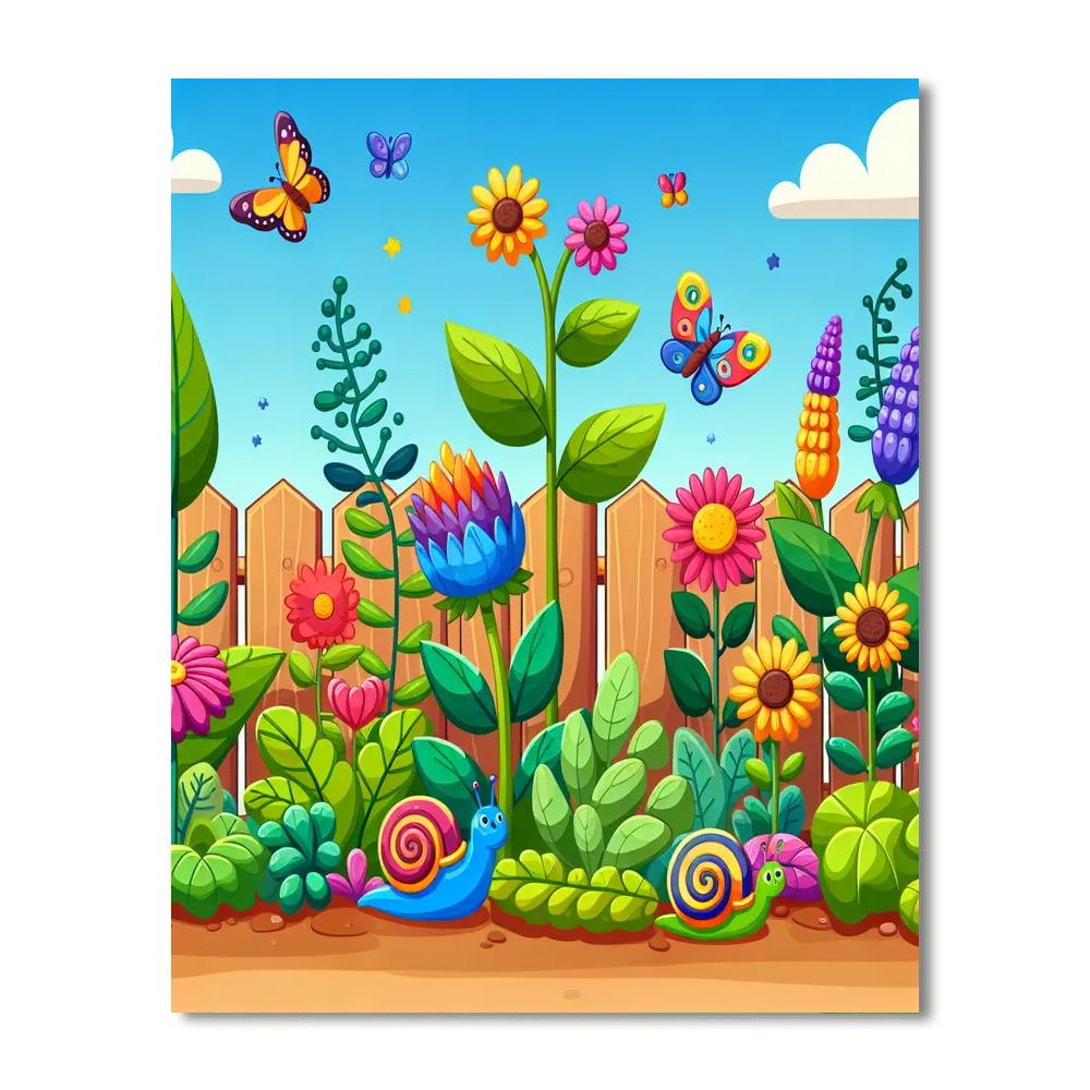 Garden Galore Numbered Painting Kits