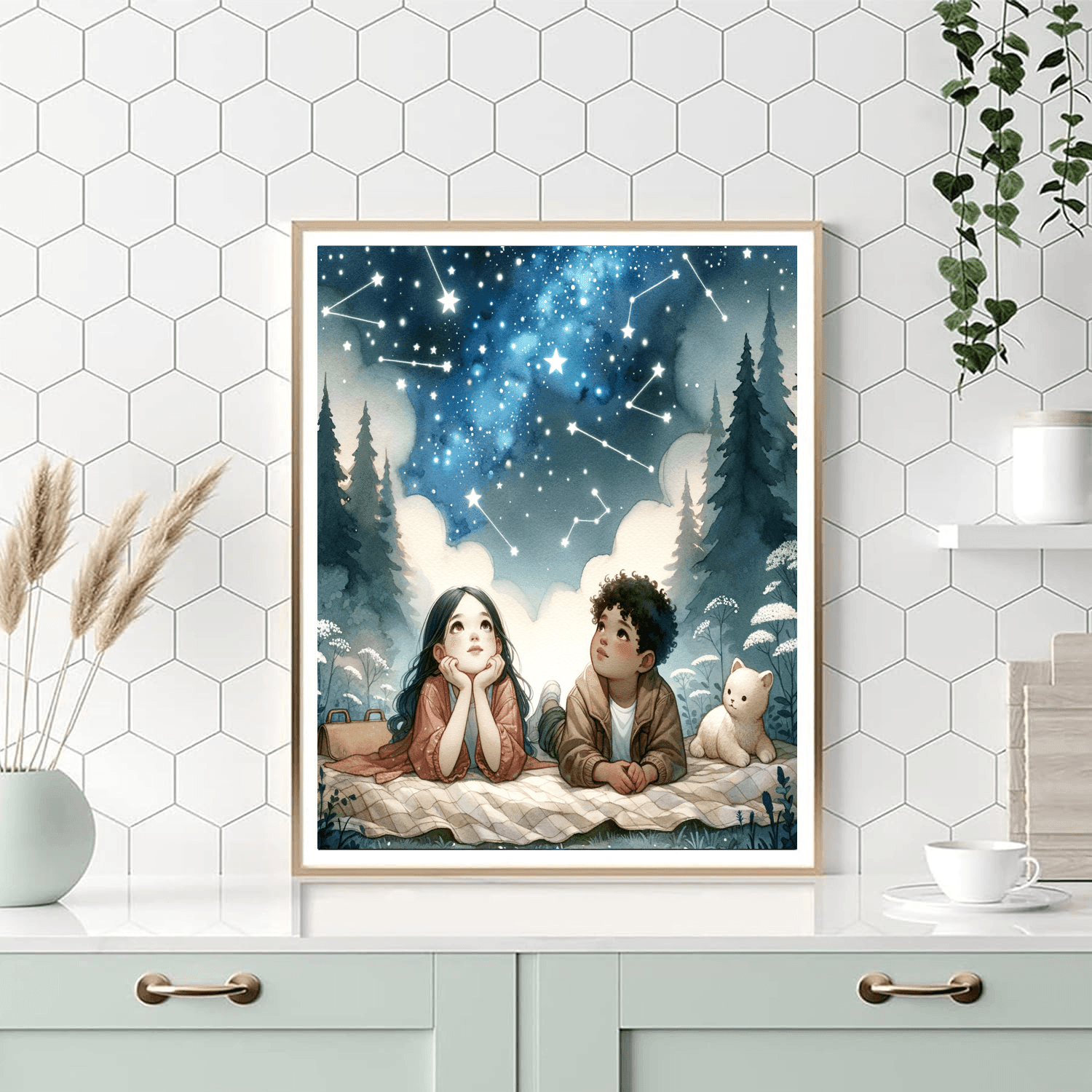 Under The Starlit Sky Paint By Numbers