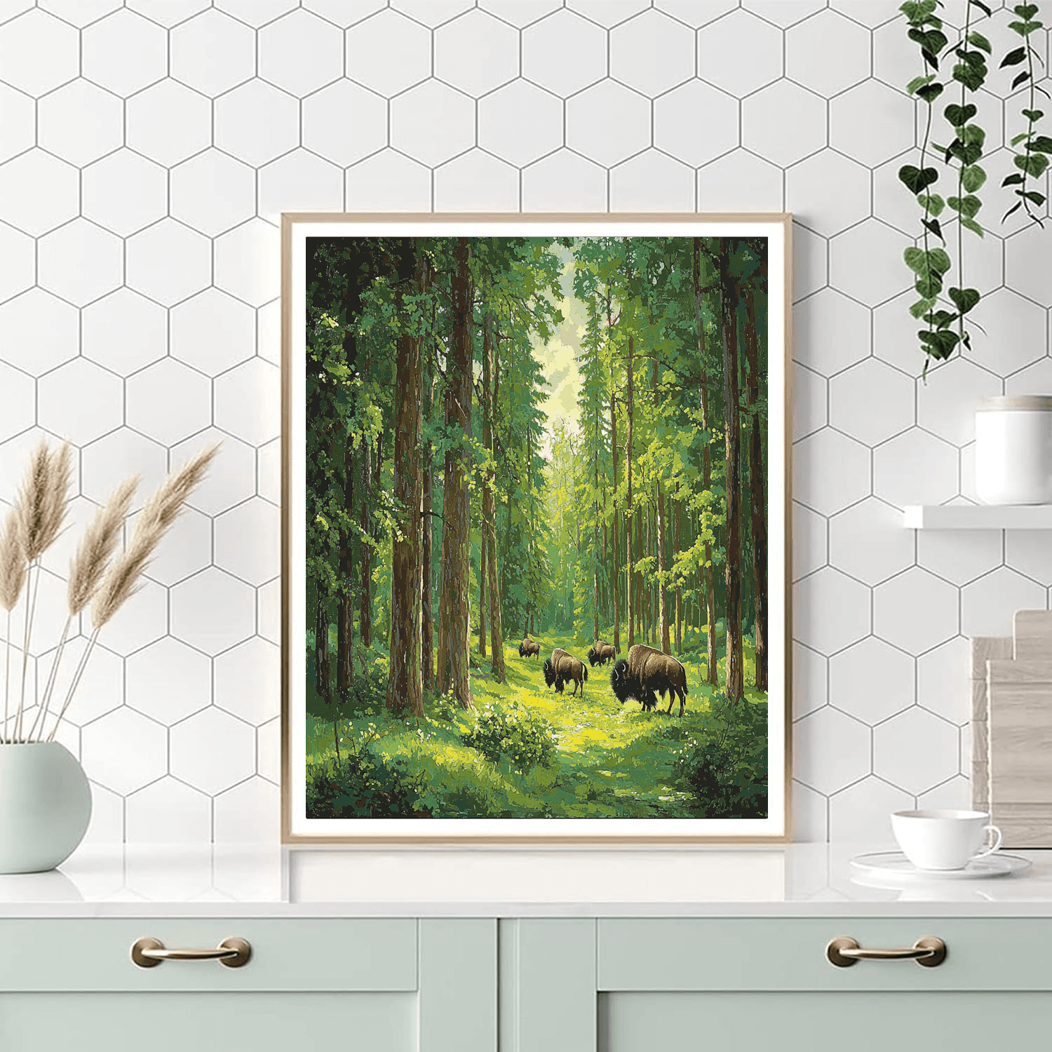 Białowieża Forest - Poland/belarus Painting By Numbers Kit