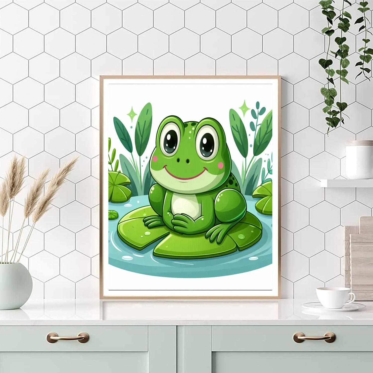 Fantastic Frog Frenzy Numbered Painting Kits
