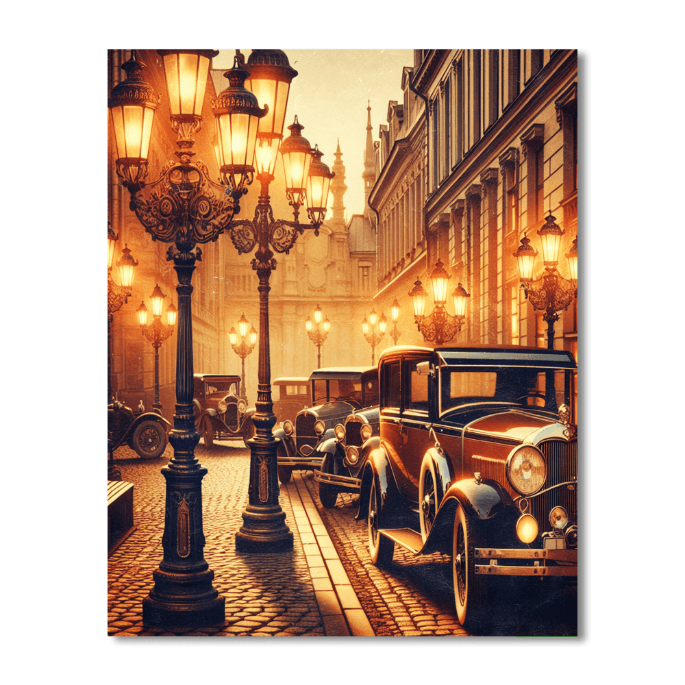 Vintage Reverie Paint By Numbers Art