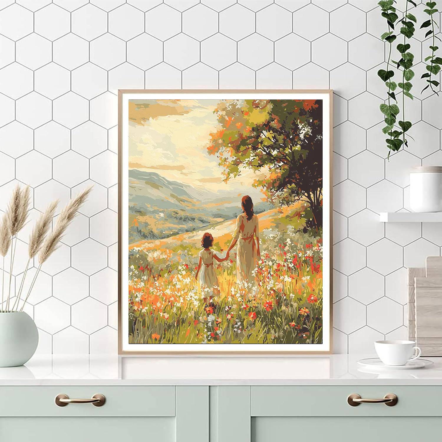 Harmony In A Meadow Paint By Numbers