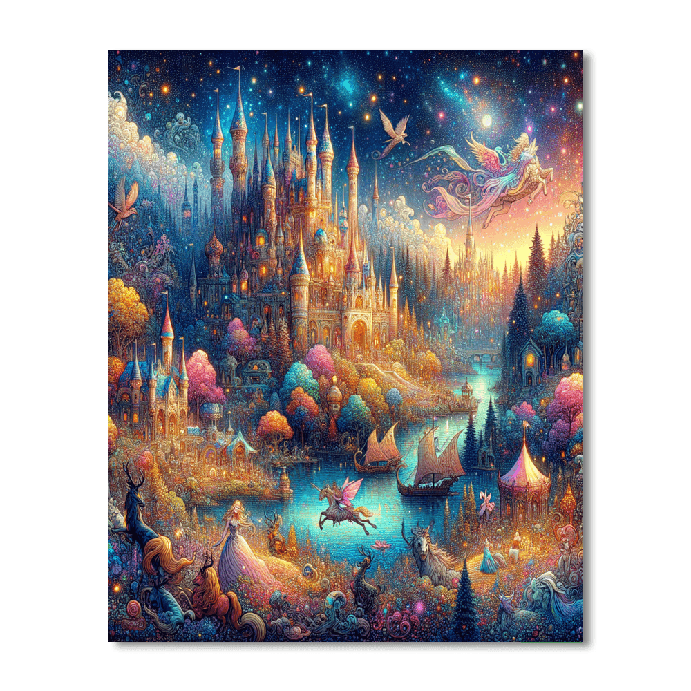 Magical Fairy Tales Paint By Color