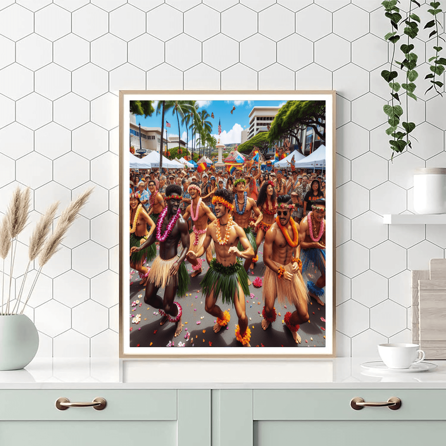 Aloha Festival - Hawaii, Usa Number Painting