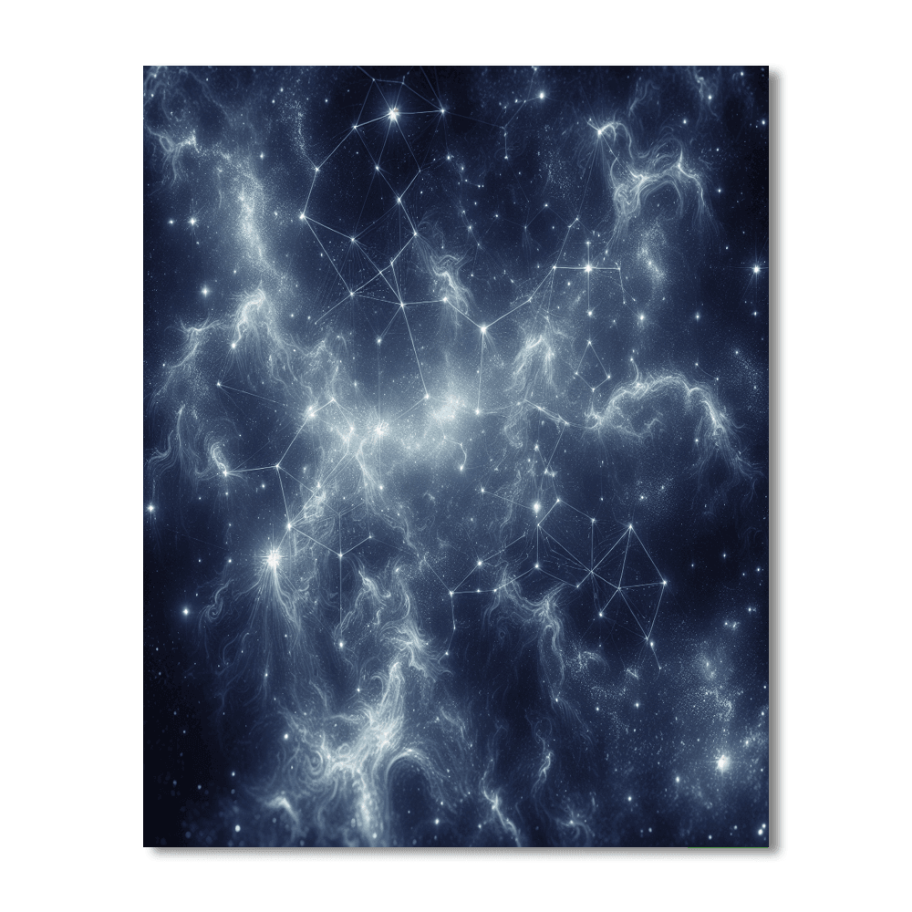 Celestial Constellations Number Painting