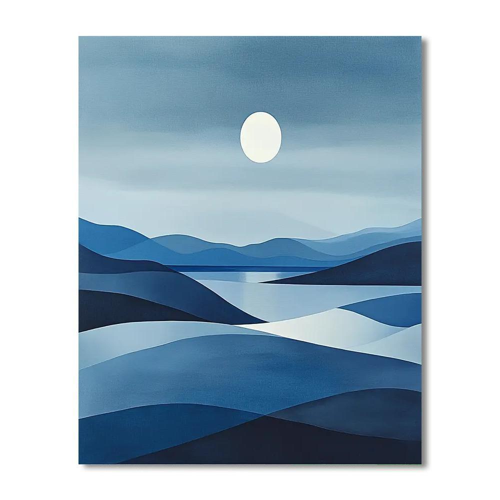 Agnes Martin Inspired Serenade Of Silence  Painting By Numbers Kit