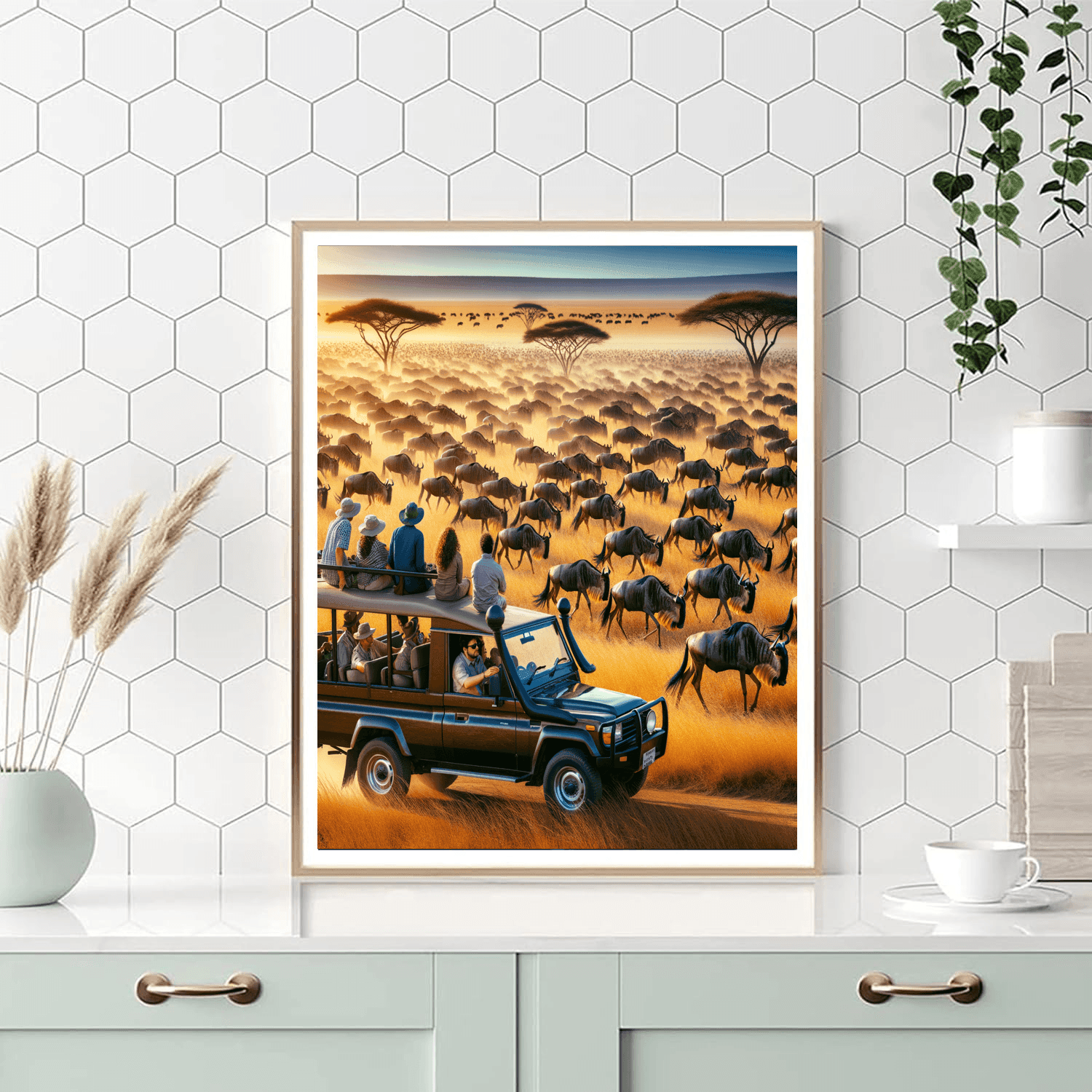 The Great Migration Festival - Tanzania Paint By Color