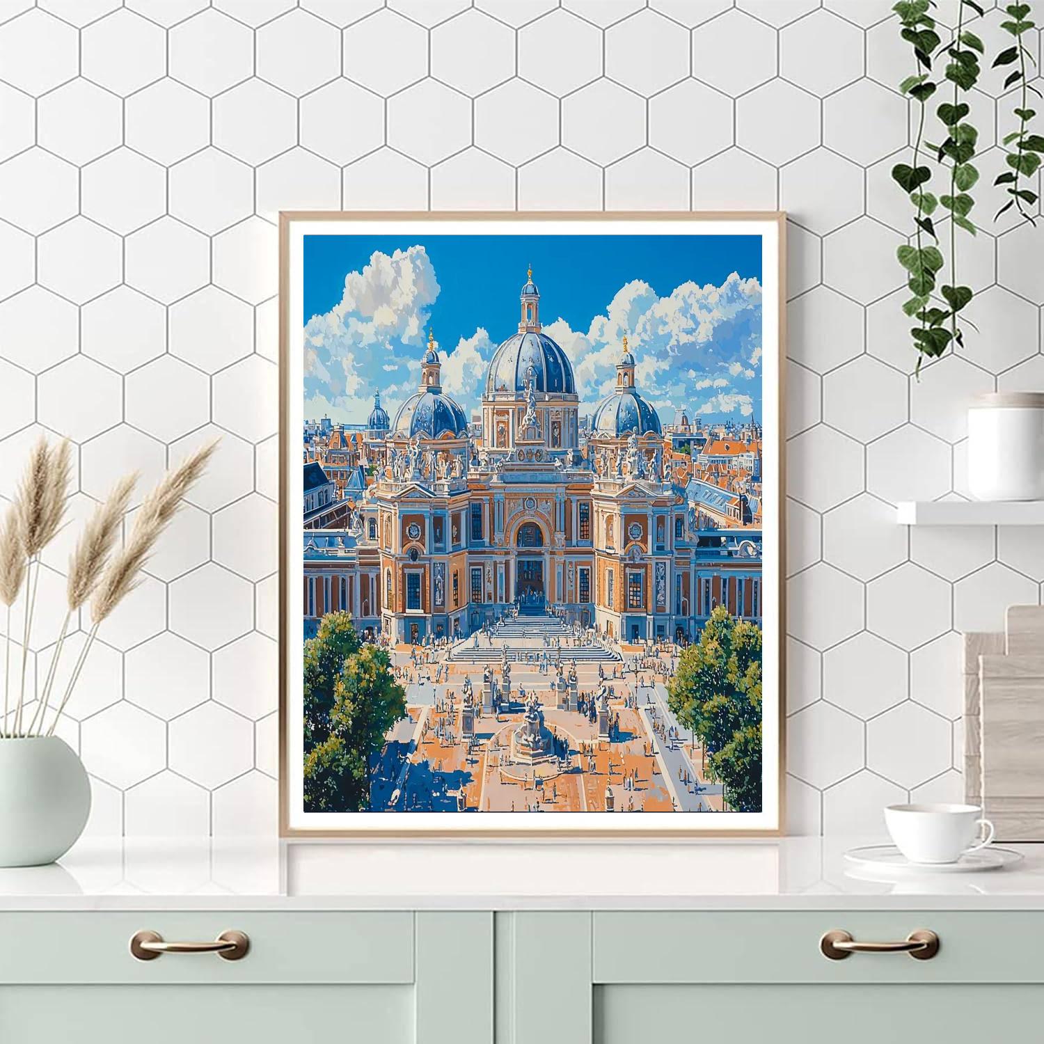 The Royal Palace Of Amsterdam Paint By Color