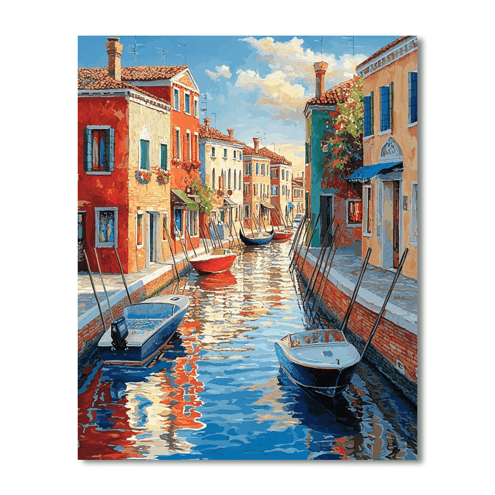 Murano Island - Venice Numbered Painting Kits