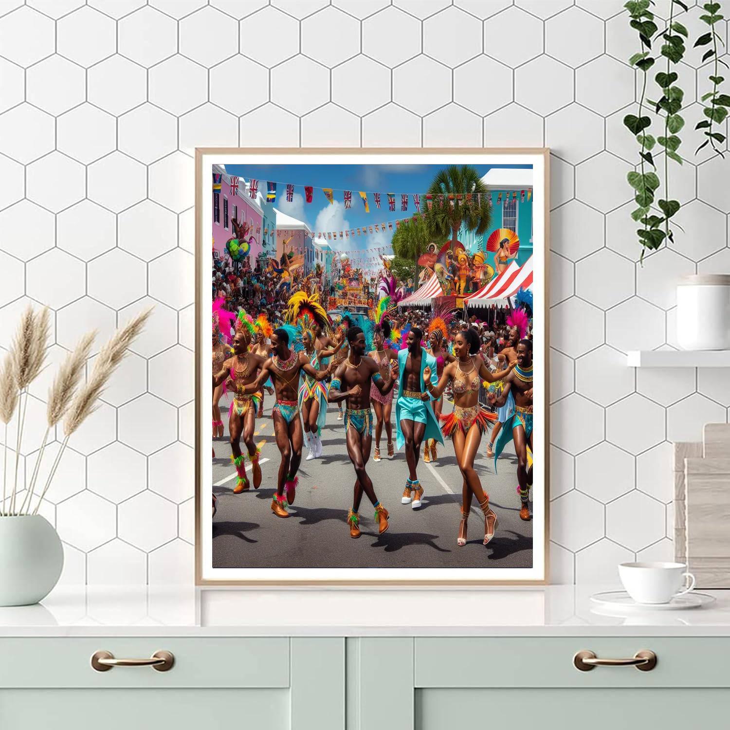 Bermuda Day - Bermuda DIY Paint By Numbers