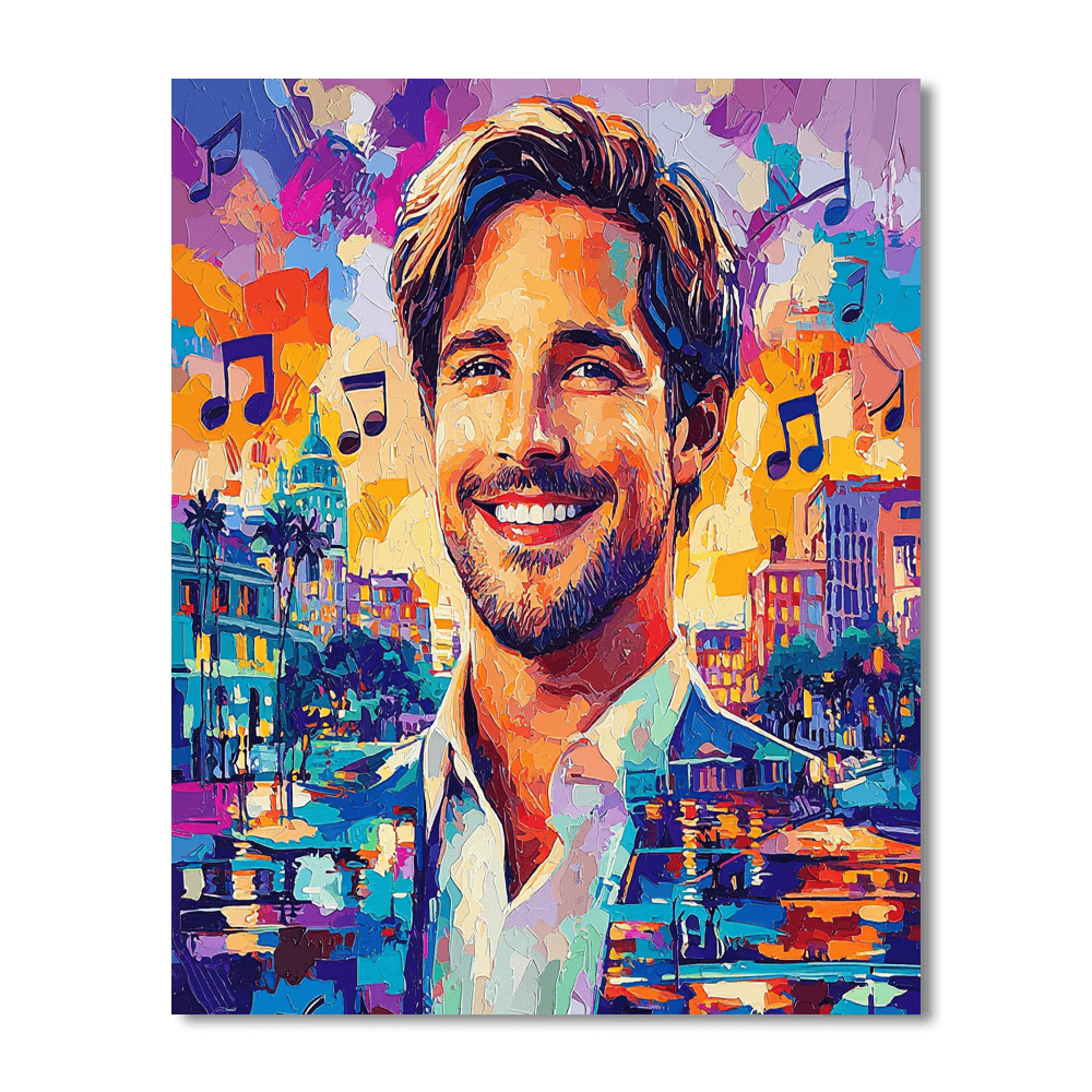 Ryan Gosling: The Dreamy Journey Of The La La Land Star Paint By Color
