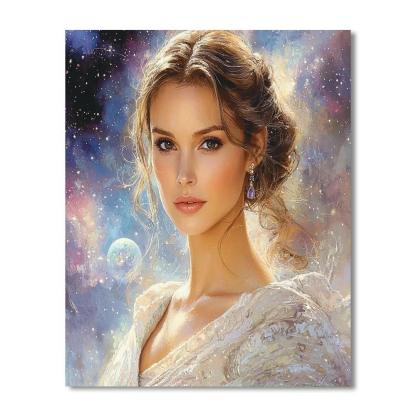 Natalie Portman: The Artistry Of A Fearless Padmé Amidala Numbered Painting Kits