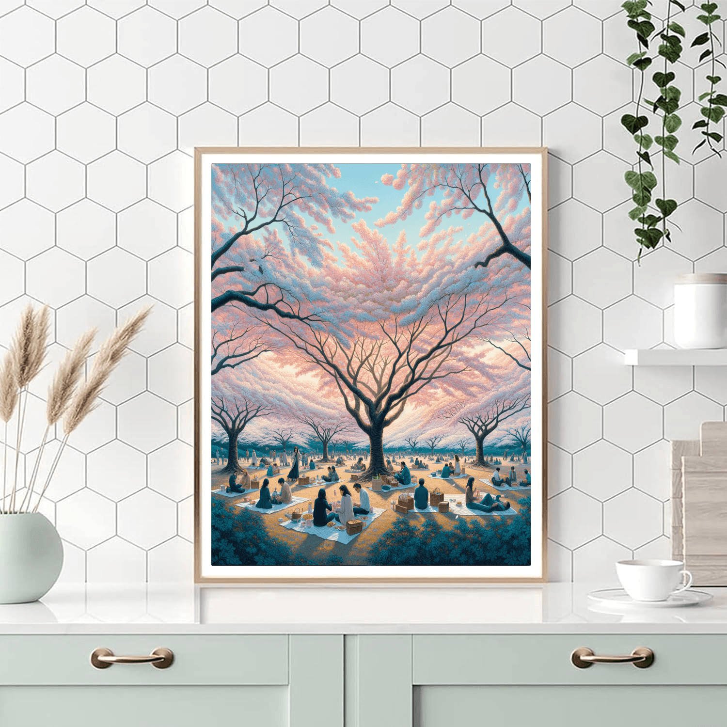 Hanami - Tokyo Painting By Numbers Kit