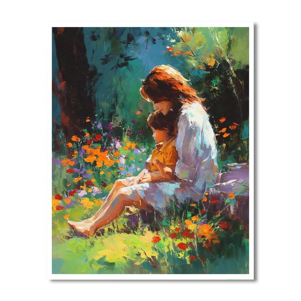 A Family Portrait In Nature Paint By Numbers Kits