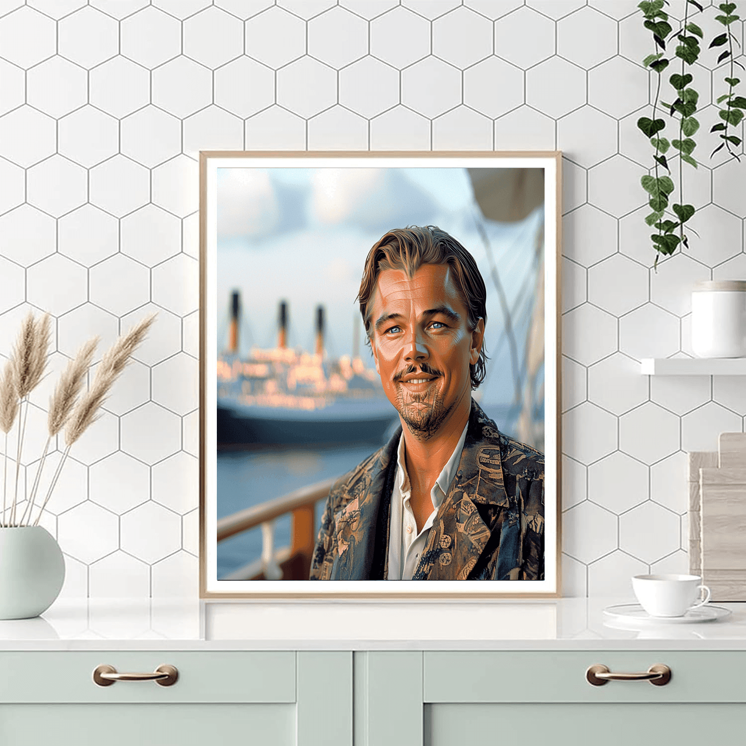 Leonardo Dicaprio: Beyond Titanic - A Visionary Voyage Paint By Numbers