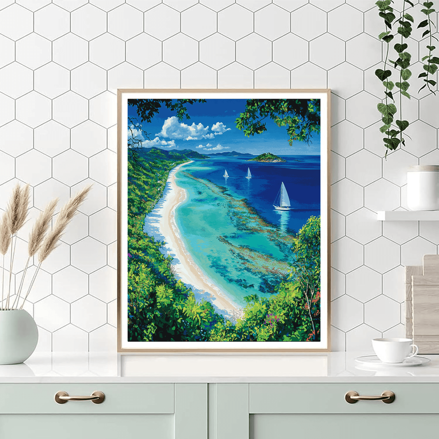Whitsunday Islands - Australia Paint By Numbers Kits