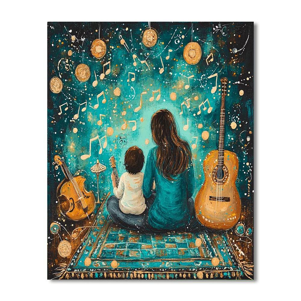 Motherhood's Symphony Painting Number Kit