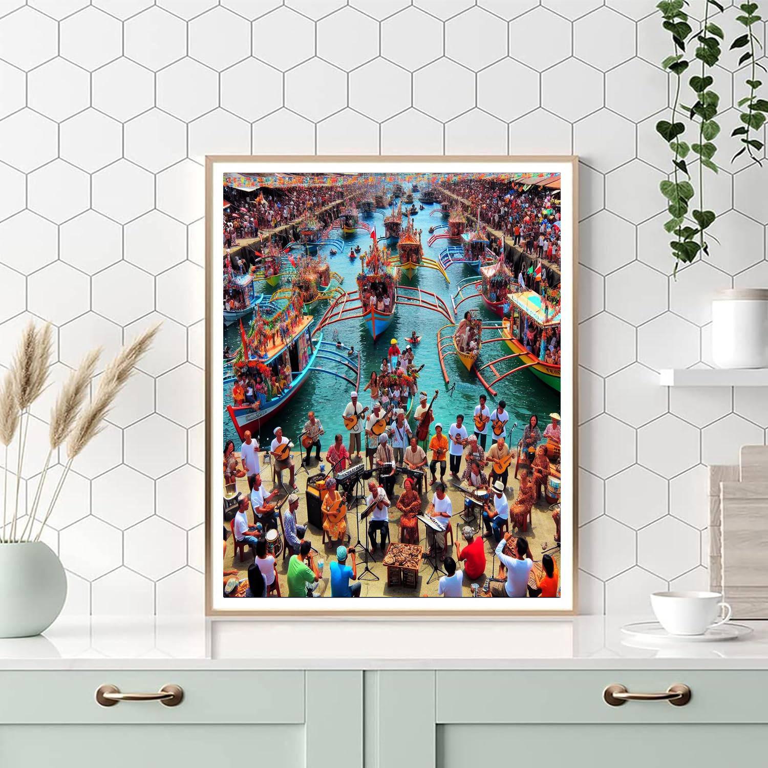 Harbor Festival Paint By Number