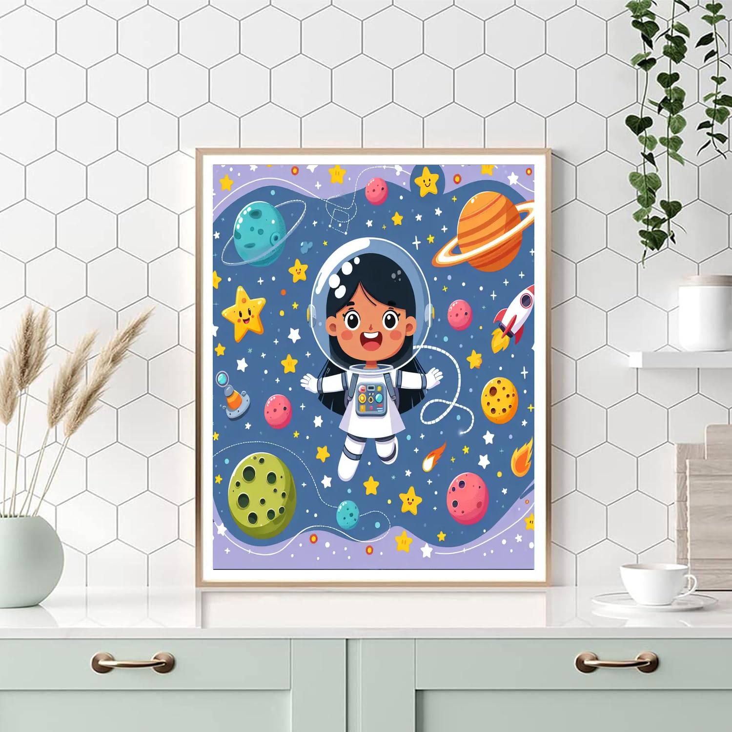 Galactic Voyage Adventures DIY Paint By Numbers